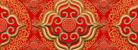 民族传统图案背景设计PSD