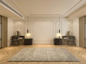 现代背景墙 卧室3D效果摄影墙