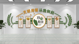 饭堂标语餐厅文化墙