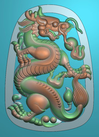 龙牌精雕图
