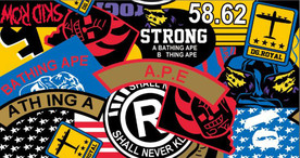 英文 四方连续 布