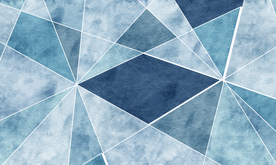 现代简约几何背景装饰画