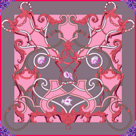 方巾海螺 链子分层