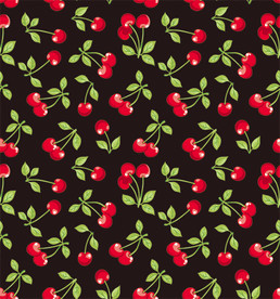 樱桃四方连续图案