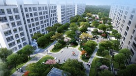 住宅小区 中式景观设计效果图