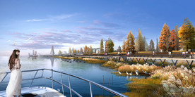 景观效果图秋景效果图湿地效果图