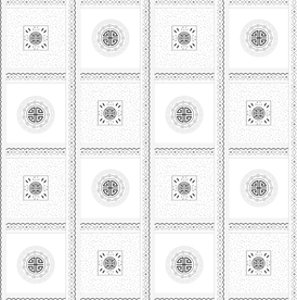 欧美风精细几何格子