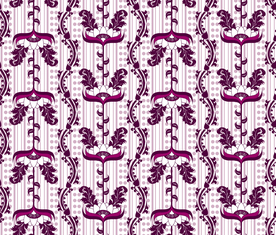 抽象几何花朵花卉