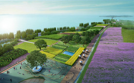 滨湖公园景观设计效果图