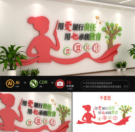 教师办公室文化墙标语