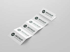 五折页宣传册样机