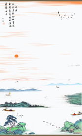 山水墨画山水意境山水禅境山水画
