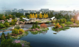 滨河公园广场景观效果图