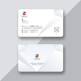 简约高档名片 高大上名片