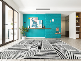 客厅背景墙 北欧沙发摄影墙