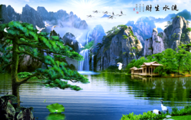 国画山水国画山水国画