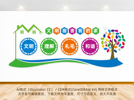 学校宿舍文化墙