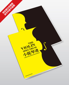 仿手提琴画册封面