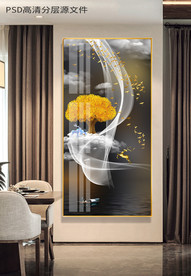 玄关装饰画晶瓷画