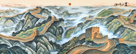长城国画长城长城国画