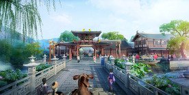 影视基地旅游开发 效果图