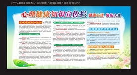 心理健康知识宣传栏
