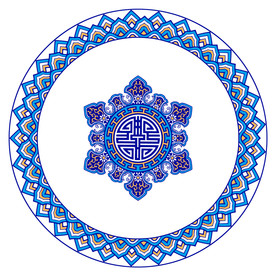 矢量花纹