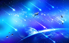 梦幻星空流星雨