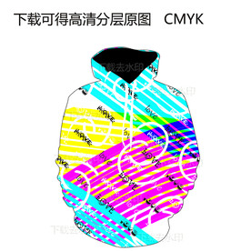 潮流男装 定位印花