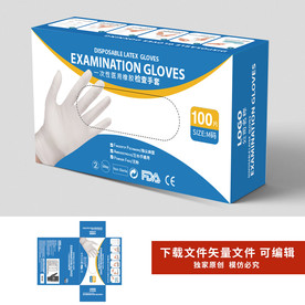 出口医用手套包装