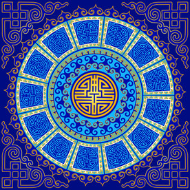 民族花纹