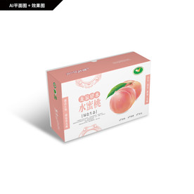 水蜜桃包装 桃子包装礼盒