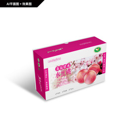 水蜜桃包装 桃子包装礼盒