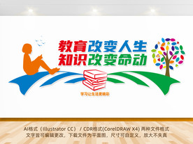 校园展板教育文化墙