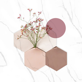 大理石纹理金属花瓶8