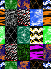 潮流印花 高清原图分层