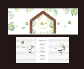 森系婚礼  展示区