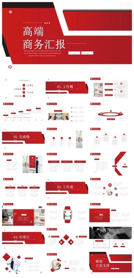 商务会议汇报项目介绍PPT