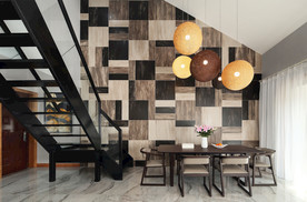 岩板瓷砖空间效果图