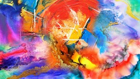 抽象油画