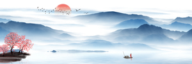 意境山水画