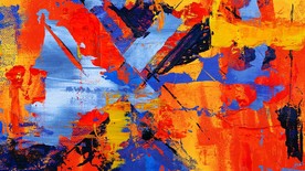 抽象油画