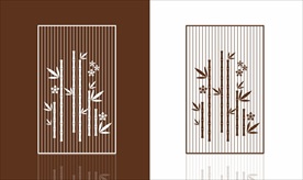 新中式梅竹铁艺雕花
