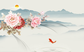 花鸟新品山水新画 TIF分层