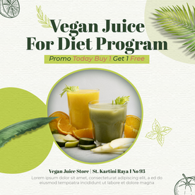 果汁饮品海报