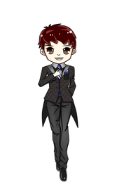 服务员人物卡通形象