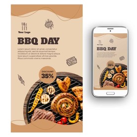 BBQ烧烤海报