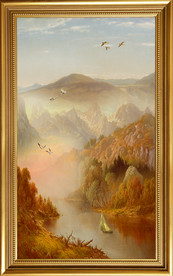 玄关山水画