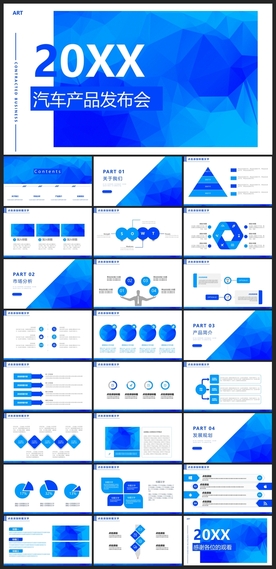 商务会议汇报项目介绍PPT