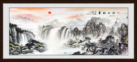 国画山水